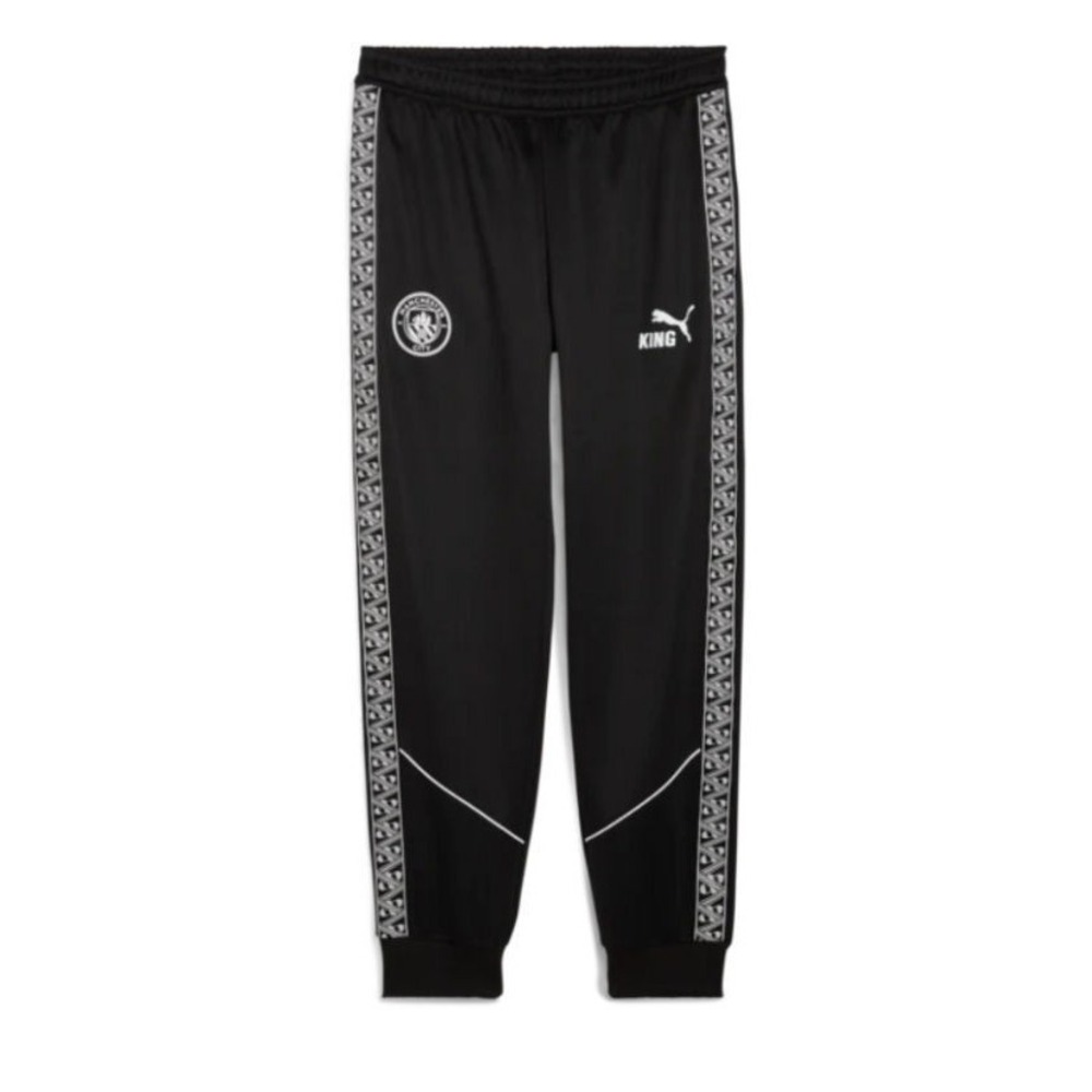 PUMA Men's Manchester City FC King Anthem Pants - Black - XL - #SV-782174-02